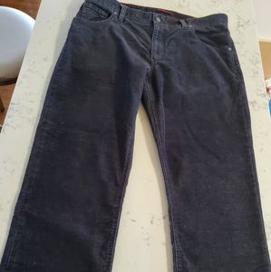 Alberto Bicolour Corduroy Pants